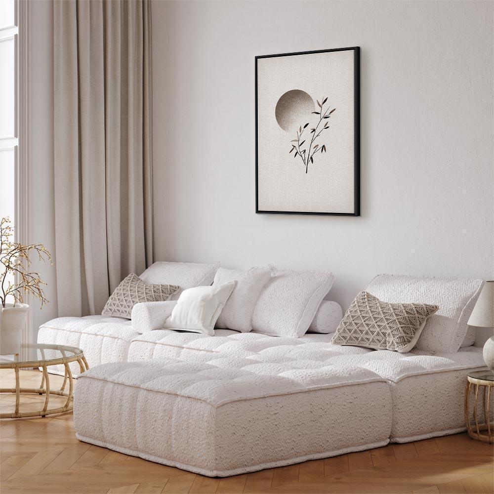 Obraz - Wschodni minimalizm (1-częściowy) pionowy