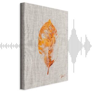 Obraz - Złota flora (1-częściowy) pionowy