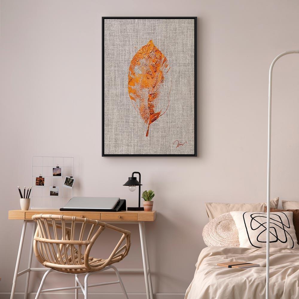 Obraz - Złota flora (1-częściowy) pionowy