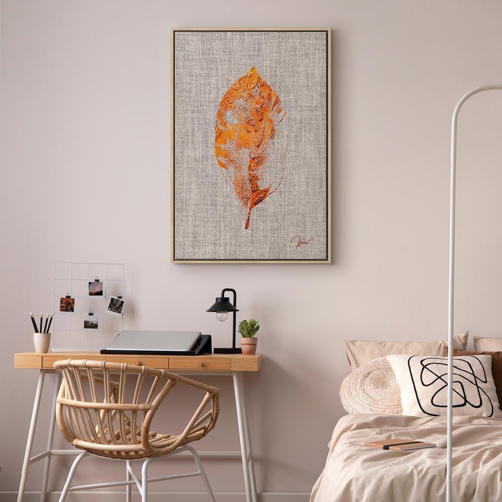 Obraz - Złota flora (1-częściowy) pionowy