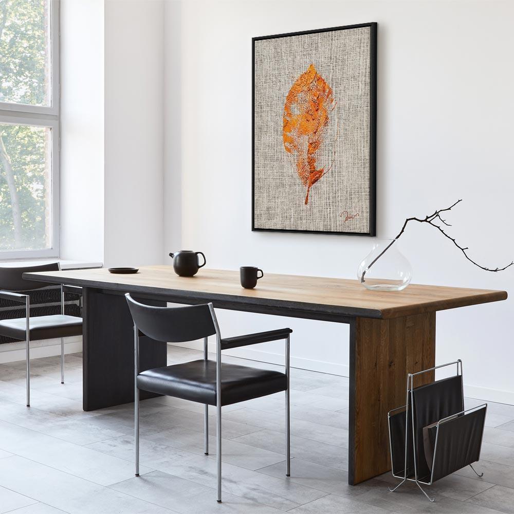 Obraz - Złota flora (1-częściowy) pionowy