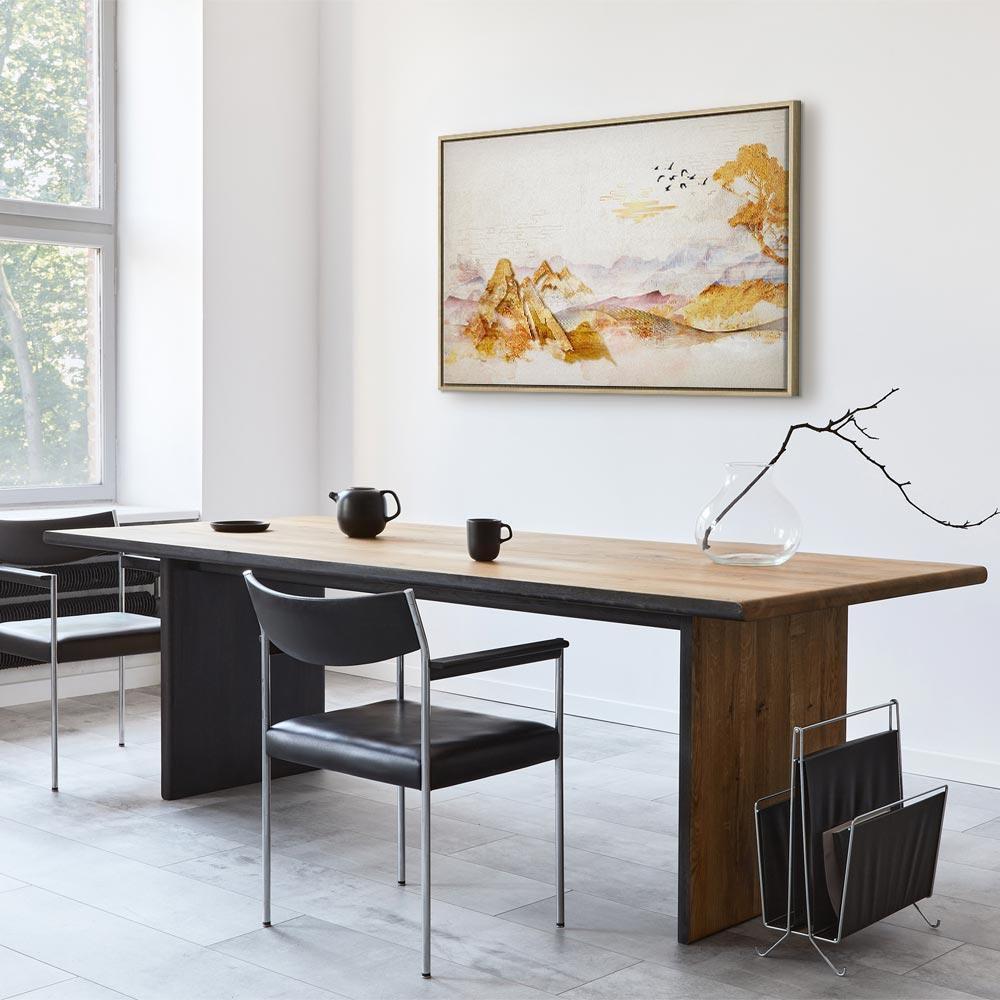 Obraz - Złote góry (1-częściowy) szeroki