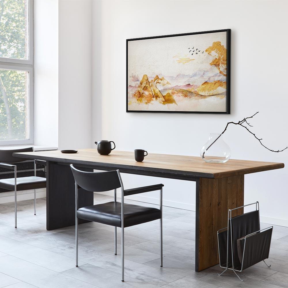 Obraz - Złote góry (1-częściowy) szeroki