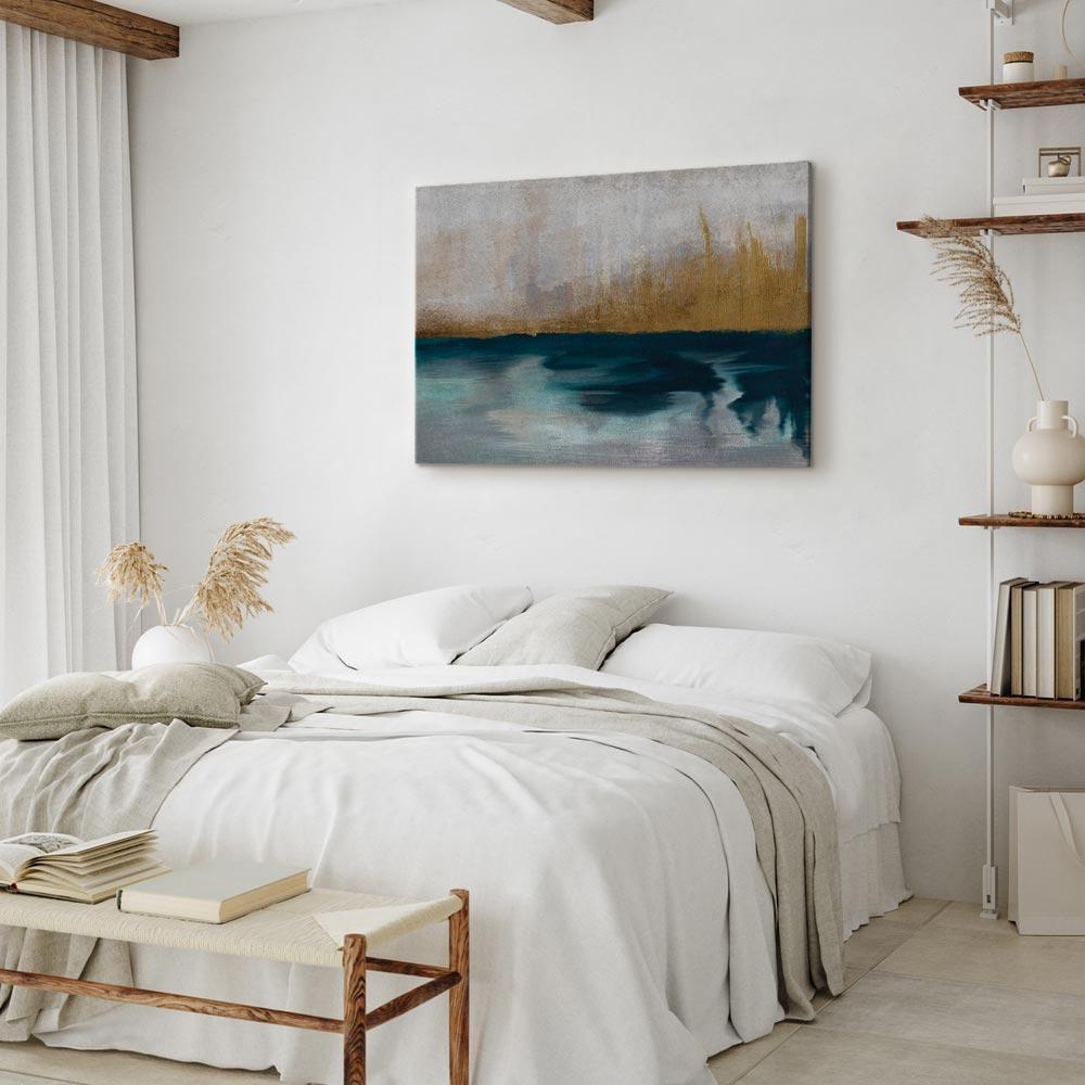 Obraz - Złote trawy (1-częściowy) szeroki