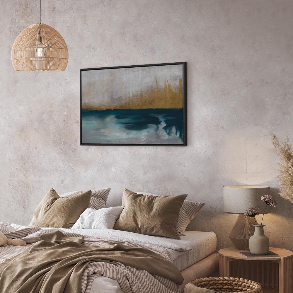 Obraz - Złote trawy (1-częściowy) szeroki