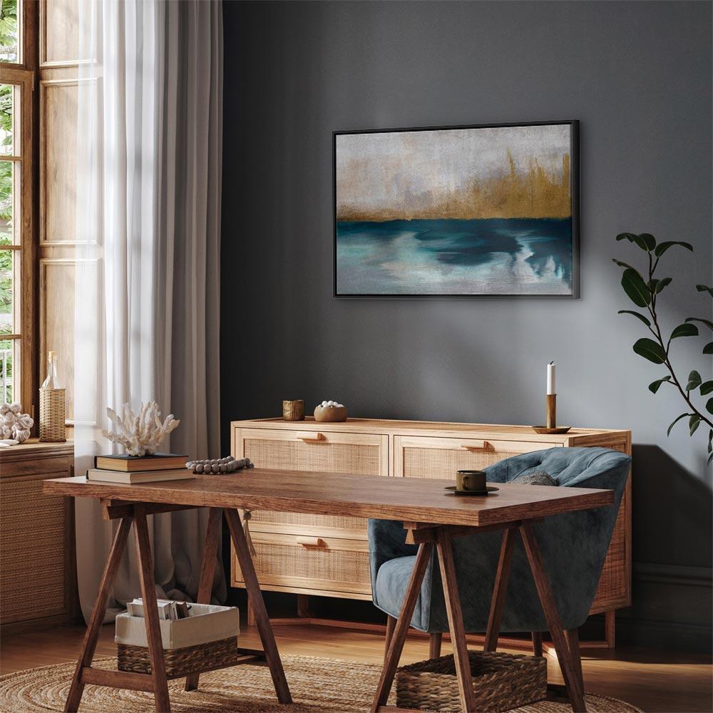 Obraz - Złote trawy (1-częściowy) szeroki