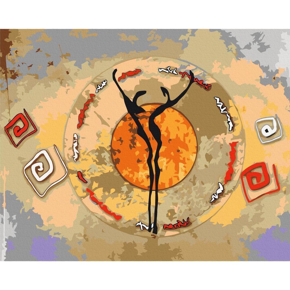 Obraz do samodzielnego malowania - Afrykański taniec