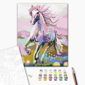 Obraz do samodzielnego malowania - Bajkowy koń