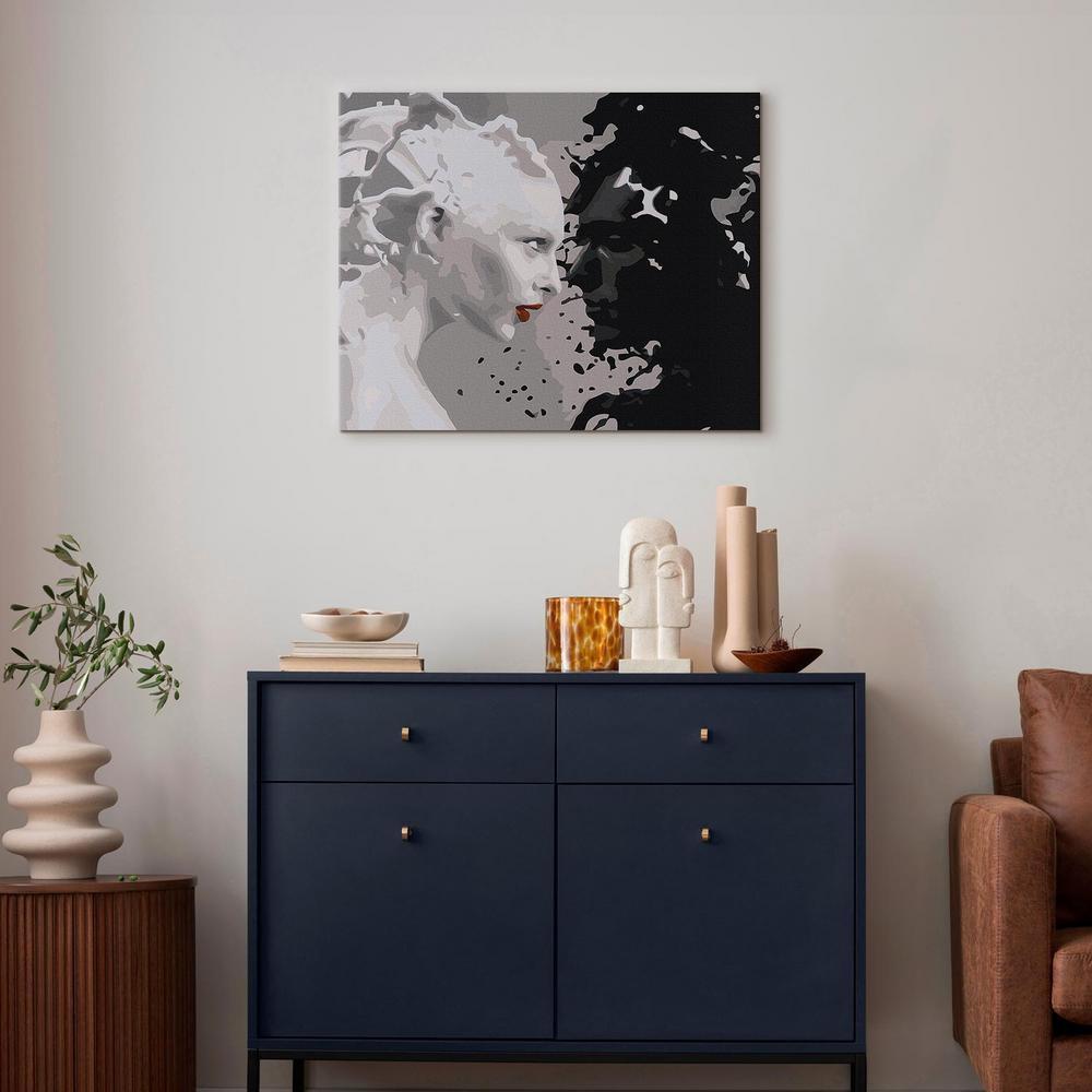 Obraz do samodzielnego malowania - Black & White