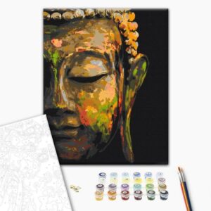 Obraz do samodzielnego malowania - Budda w cieniu