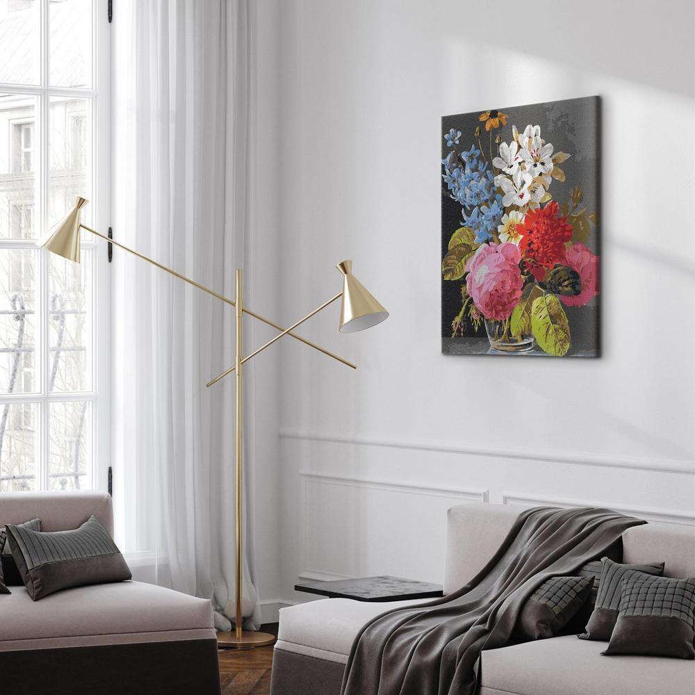 Obraz do samodzielnego malowania - Bukiet w szklance