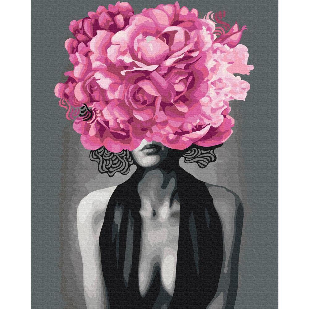 Obraz do samodzielnego malowania - Kobieta Noir