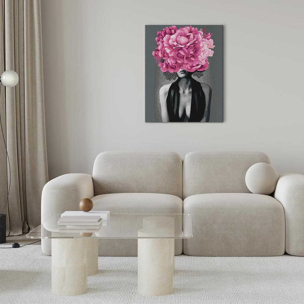 Obraz do samodzielnego malowania - Kobieta Noir