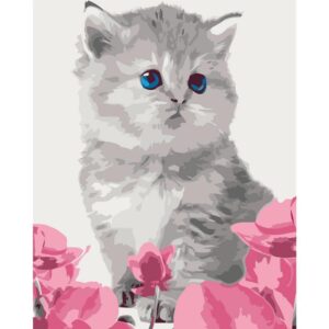 Obraz do samodzielnego malowania - Kociątko