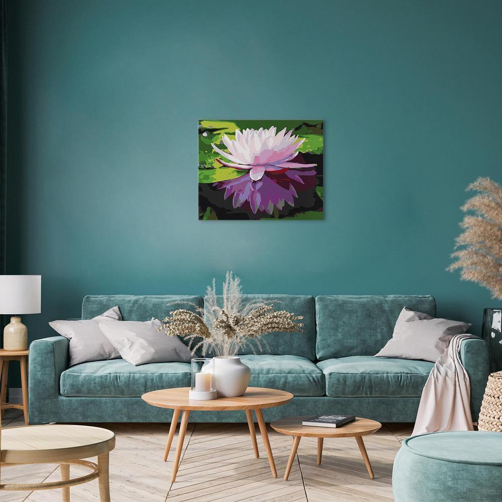 Obraz do samodzielnego malowania - Lilia wodna