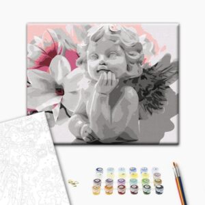 Obraz do samodzielnego malowania - Marzenia aniołka