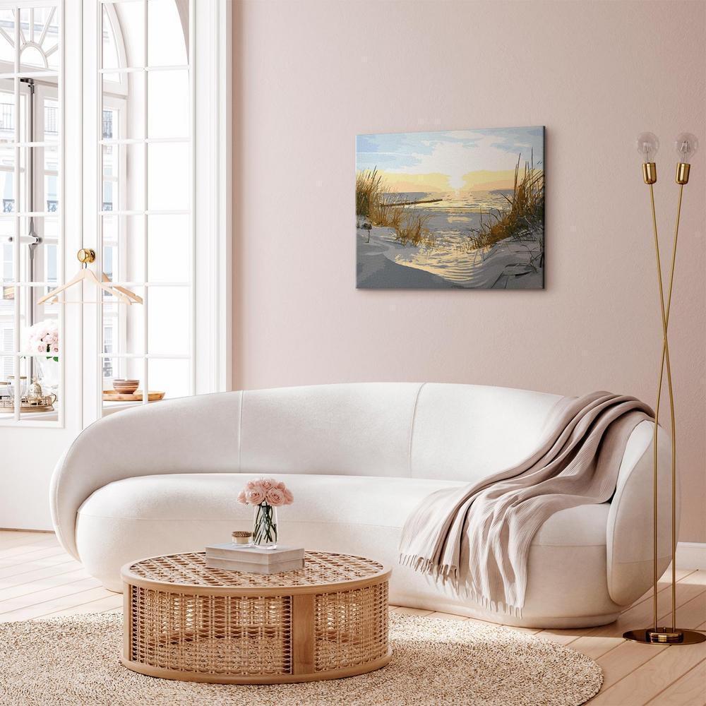 Obraz do samodzielnego malowania - Na wydmach