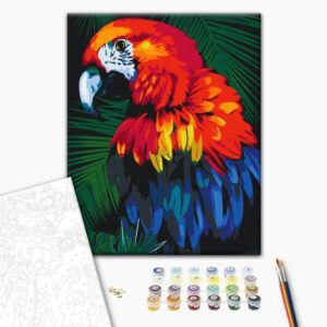 Obraz do samodzielnego malowania - Papuga