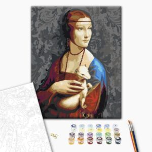 Obraz do samodzielnego malowania - Słynny portret