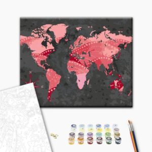 Obraz do samodzielnego malowania - Świat kinematografii