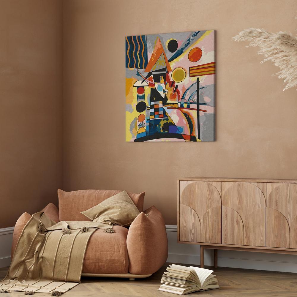 Obraz do samodzielnego malowania - Vasily Kandinsky: Swinging