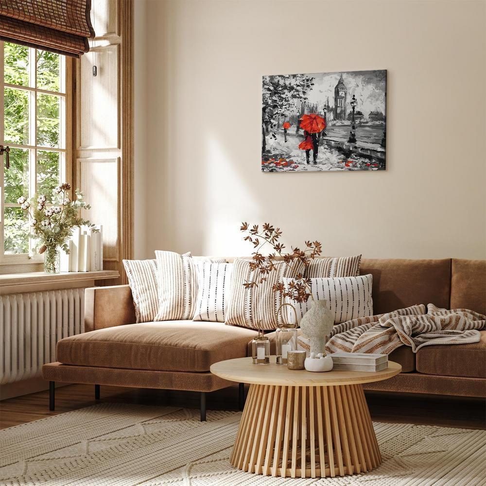 Obraz do samodzielnego malowania - Zakochani w Londynie