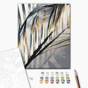 Obraz do samodzielnego malowania - Złota palma