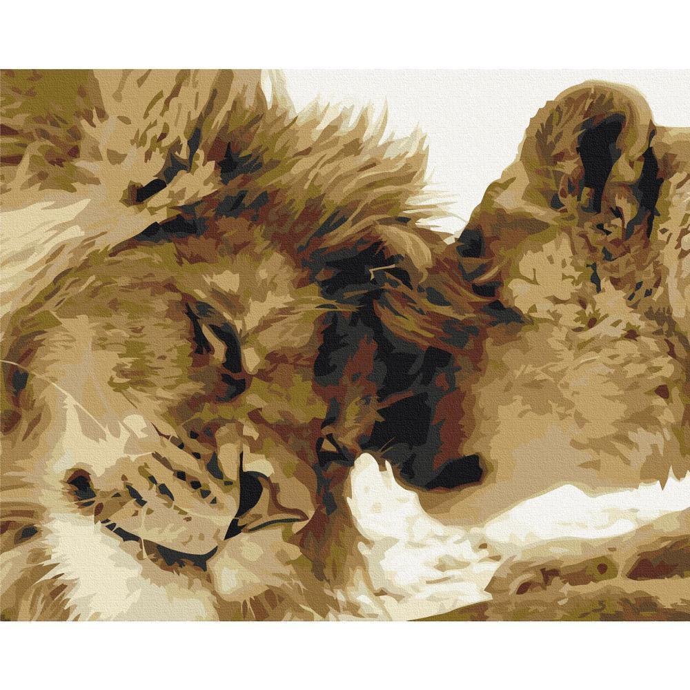 Obraz do samodzielnego malowania - Zmarznięta sowa