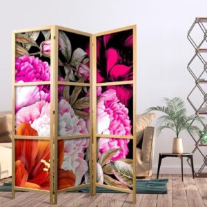 Parawan japoński - Kwiatowa obfitość I