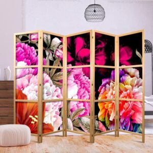 Parawan japoński - Kwiatowa obfitość II