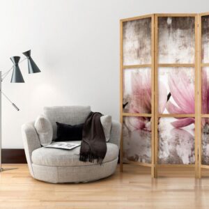 Parawan japoński - Magnolie retro I