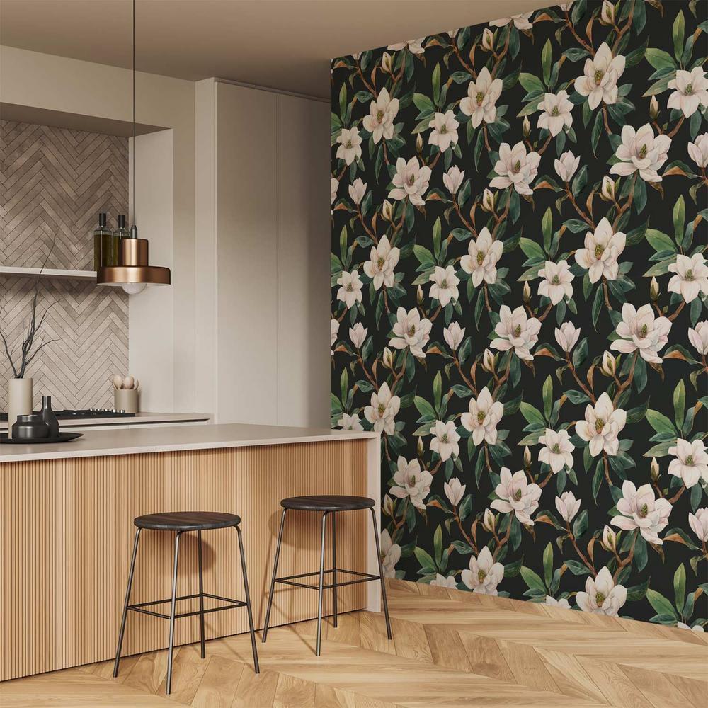 Tapeta - Białe magnolie