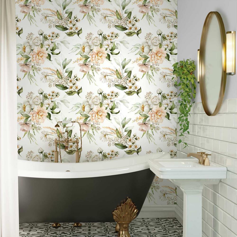 Tapeta - Kwiaty w chmurach