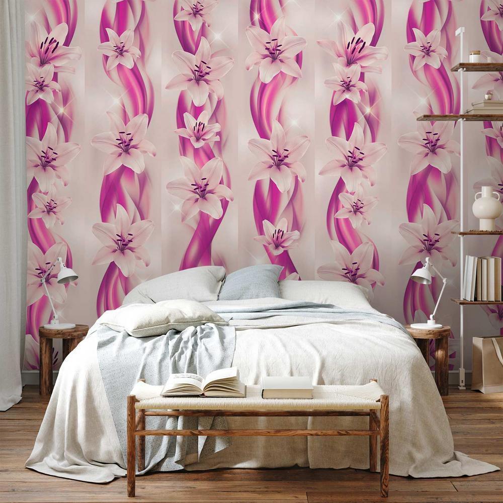 Tapeta - Liliowy strumień