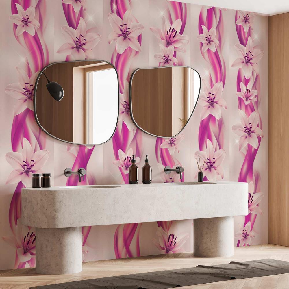 Tapeta - Liliowy strumień