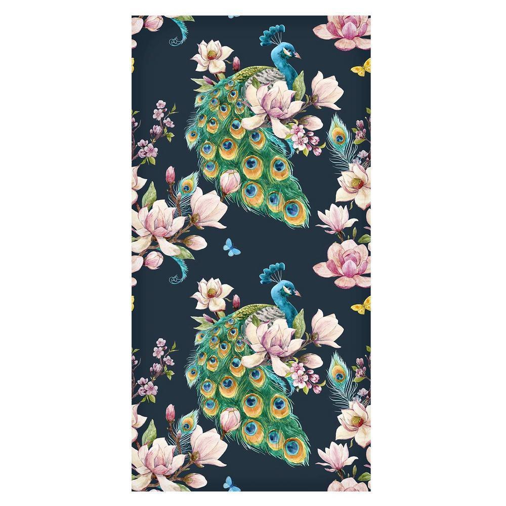 Tapeta - Magnolie i pawie