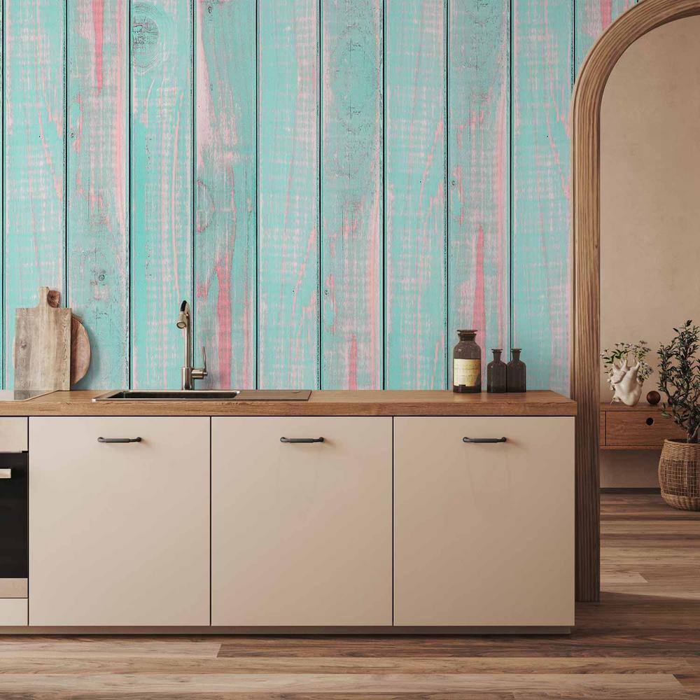 Tapeta - Miętowe obłoki