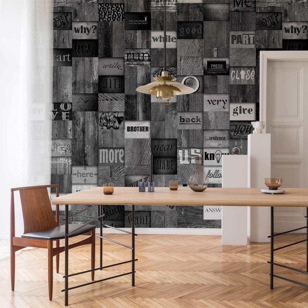 Tapeta - Mozaika słów