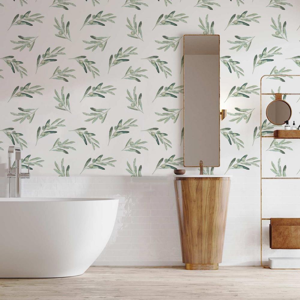 Tapeta - Oliwkowy taniec